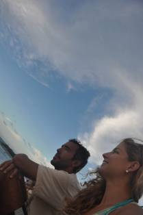 Curtindo o fim de tarde no alto da duna do pôr-do-sol em Jericoacoara - CE